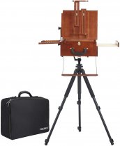 Meeden Artist Pochade Box with Aluminum Tripod and Nylon Carry Bag
