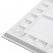 Meeden Porcelain 19-Well Paint Palette 25x33 cm.
