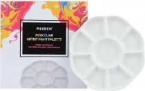 Meeden Porcelain 9-well Paint Palette 19 cm.