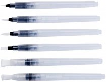 Meeden Water Brushes with Reservoirs - 6 pack