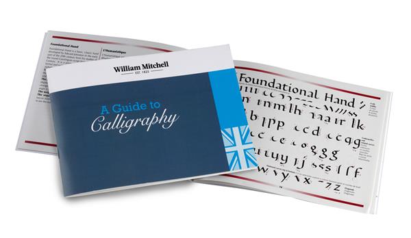 Mitchell's "A Guide to Calligraphy" Booklet