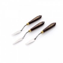 Conda Wooden Handle Soldered Palette Knives 1013