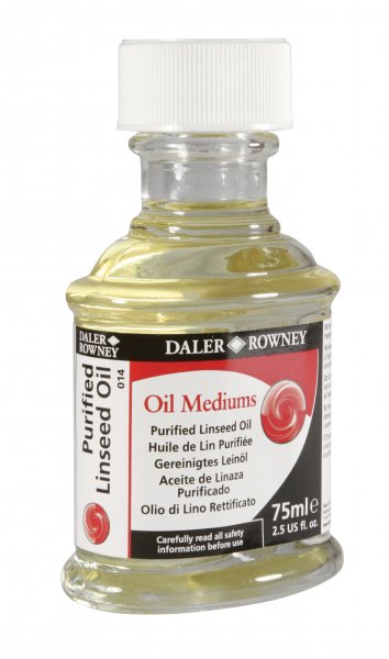 Daler-Rowney Purified Linseed Oil 75 ml.