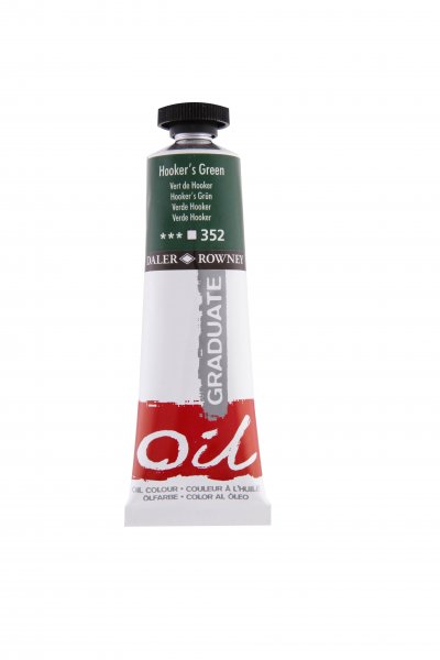 Daler-Rowney Graduate Oil Colour 38 ml. - 352 Hooker's Green