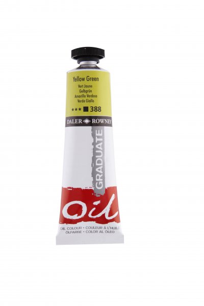Daler-Rowney Graduate Oil Colour 38 ml. - 388 Yellow Green