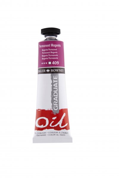 Daler-Rowney Graduate Oil Colour 38 ml. - 409 Permanent Magenta