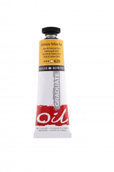 Daler-Rowney Graduate Oil Colour 38 ml. - 620 Cadmium Yellow Hue