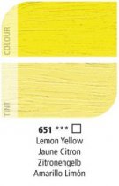 Daler-Rowney Graduate Oil Colour 38 ml. - 651 Lemon Yellow