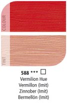 Daler-Rowney Graduate Oil Colour 38 ml. - 588 Vermilion (Hue)