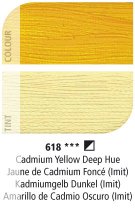 Daler-Rowney Graduate Oil Colour 38 ml. - 618 Cadmium Yellow Deep (Hue)
