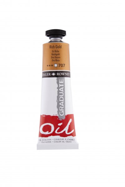 Daler-Rowney Graduate Oil Colour 38 ml. - 707 Rich Gold