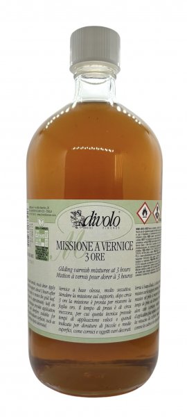 Divolo Oil-based Gilding Mixtion (Size Adhesive Varnish) 3-hour - 1 L