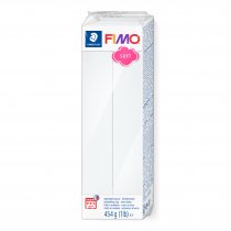 Pain de Pâte Polymère FIMO Soft - 454 g - Blanc