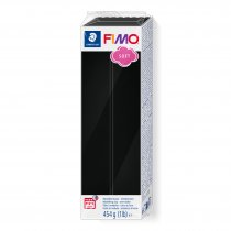 Pain de Pâte Polymère FIMO Soft - 454 g - Noir