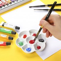 Meeden Porcelain 7-Well Paint Palette 12 cm.