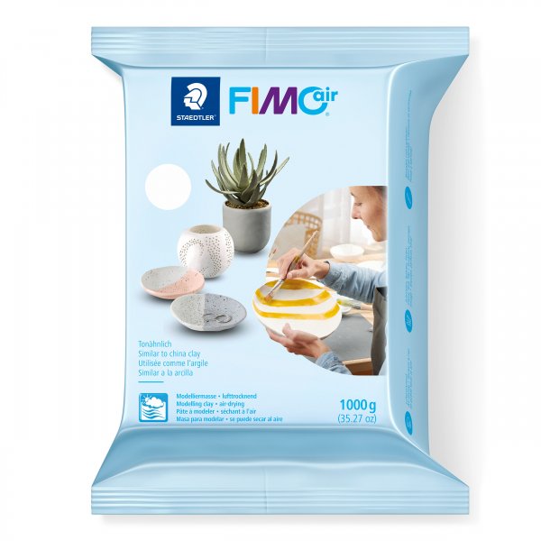 FIMO Air Basic Modelling Clay 1 kg. - White