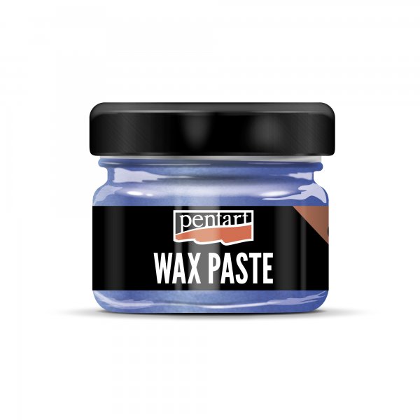 Pentart Coloured Beeswax Wax Paste 20 ml. - Metallic Blue
