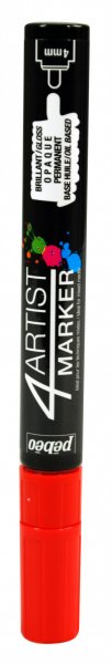 Pebeo 4Artist Oil Paint Marker 4 mm. - Red