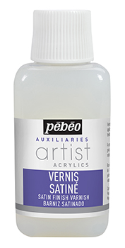 Pebeo Artist Acrylic Satin Varnish - 250 ml.