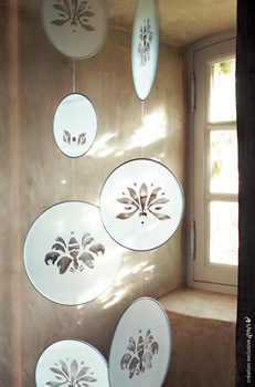 Pebeo Arty's Suncatcher Habotai 5 Round 20 cm.