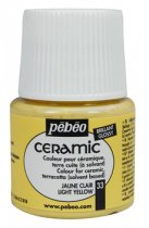 Pebeo Ceramic Paint 45 ml. - 33 Light Yellow