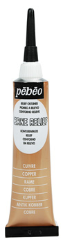 Pebeo Cerne Relief Outliner 20 ml. - Copper