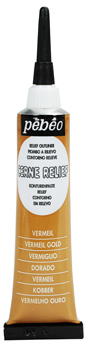 Pebeo Cerne Relief Outliner 20 ml. - Vermeil Gold