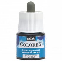 Pebeo Colorex Aquarelinkt 45 ml. - 23 Lichtblauw