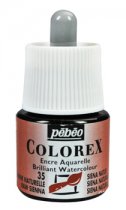 Pebeo Colorex Aquarelinkt 45 ml. - 45 Rauwe Sienna