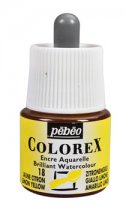 Pebeo Colorex Aquarell-Tusche 45 ml. - 01 Zitronengelb
