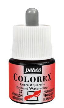 Pebeo Colorex Watercolour Ink 45 ml. - 07 Vermilion