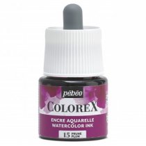 Pebeo Colorex Aquarell-Tusche 45 ml. - 15 Pflaume