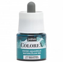 Pebeo Colorex Aquarell-Tusche 45 ml. - 27 Orientblau
