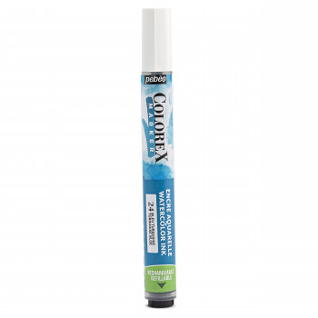 Pebeo Colorex Marker 24 Turquoise Blue