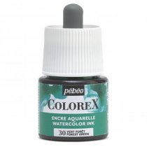 Pebeo Colorex Watercolour Ink 45 ml. - 30 Forest Green