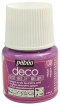 Pebeo Deco Glossy Acrylic Paint 45 ml. - 130 Violet