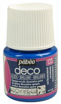 Pebeo Deco Glossy Acrylic Paint 45 ml. - 133 Ultramarijn