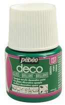 Pebeo Deco Glossy Acrylic Paint 45 ml. - 137 Green