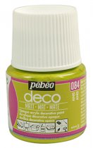 Pebeo Deco Matt Acrylic Paint 45 ml. - 084 Anis