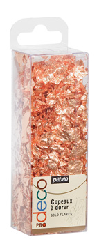 Pebeo Deco Gilding Flakes 1.5g. - Copper