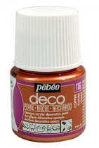 Pebeo Deco Pearl Acrylic Paint 45 ml. - 116 Copper