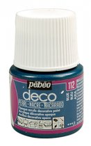 Pebeo Deco Pearl Acrylic Paint 45 ml. - 112 Blauw
