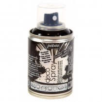 Pebeo Decospray Acryl Decoratieverf in Spuitbus 100 ml. - Glanzend zwart