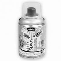 Pebeo Decospray Acryl Decoratieverf in Spuitbus 100 ml. - Zilver
