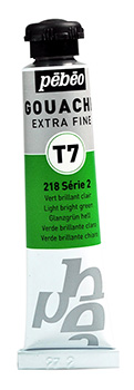 Pebeo Extra-Fine T7 Gouache 20 ml. Series 2 - Light Bright Green