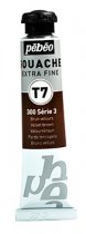 Pebeo Extra-Fine T7 Gouache 20 ml. Series 3 - Velvet Brown