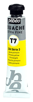 Pebeo Extra-Fine T7 Gouache 20 ml. Series 3 - Primary Yellow