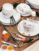 Pebeo Porcelaine 150 Bullet Tip Markers 1.2 mm. - 9 Pack