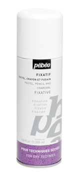 Pebeo Pastel, Pencil & Charcoal Fixative 200 ml.