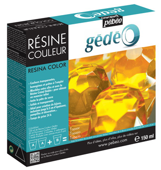 Pebeo Gedeo Coloured Resin 150 ml. - Topaz